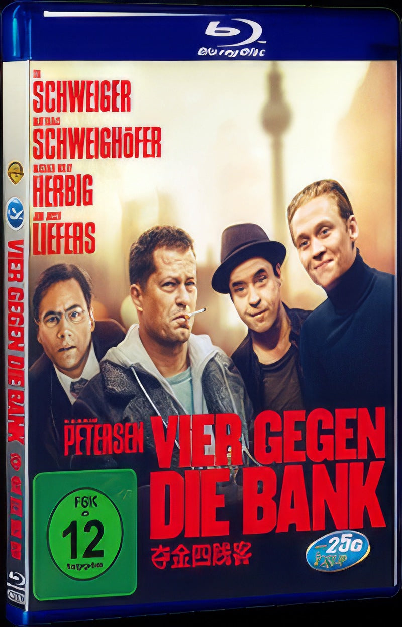 Vier gegen die Bank‎ (2016) Movie 1-Disc Box Set for Gift Collection Blu-ray
