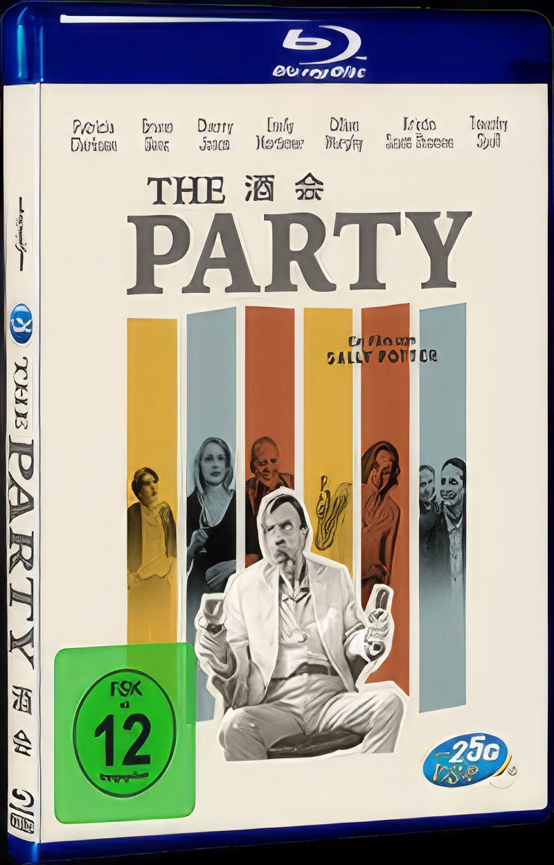 The Party (2017) Movie 1-Disc Box Set for Gift Collection Blu-ray