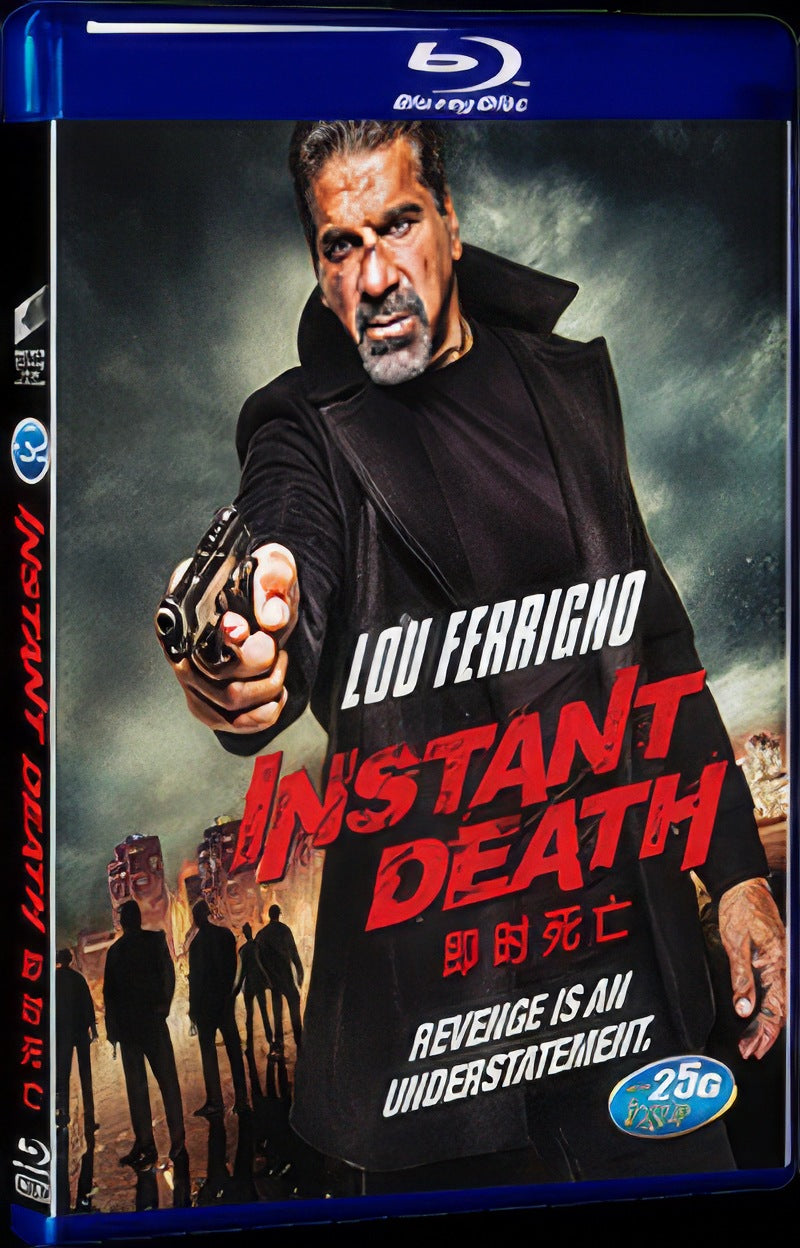 Instant Death (2017) Movie 1-Disc Box Set for Gift Collection Blu-ray