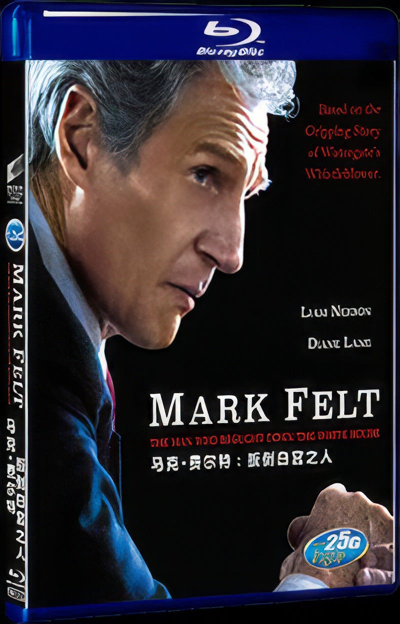 Mark Felt: The Man Who Brought Down the White House (2017) Movie 1-Disc Box Set for Gift Collection Blu-ray