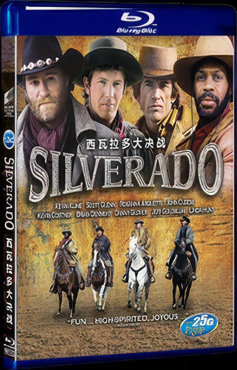 Silverado (1985) Movie 1-Disc Box Set for Gift Collection Blu-ray