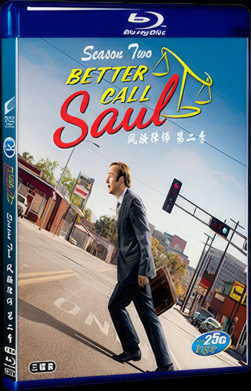 Better Call Saul Season 2 (2016) Movie 3-Disc Box Set for Gift Collection Blu-ray