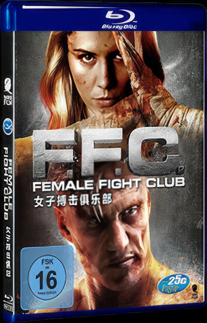 Female Fight Club (2016) Movie 1-Disc Box Set for Gift Collection Blu-ray