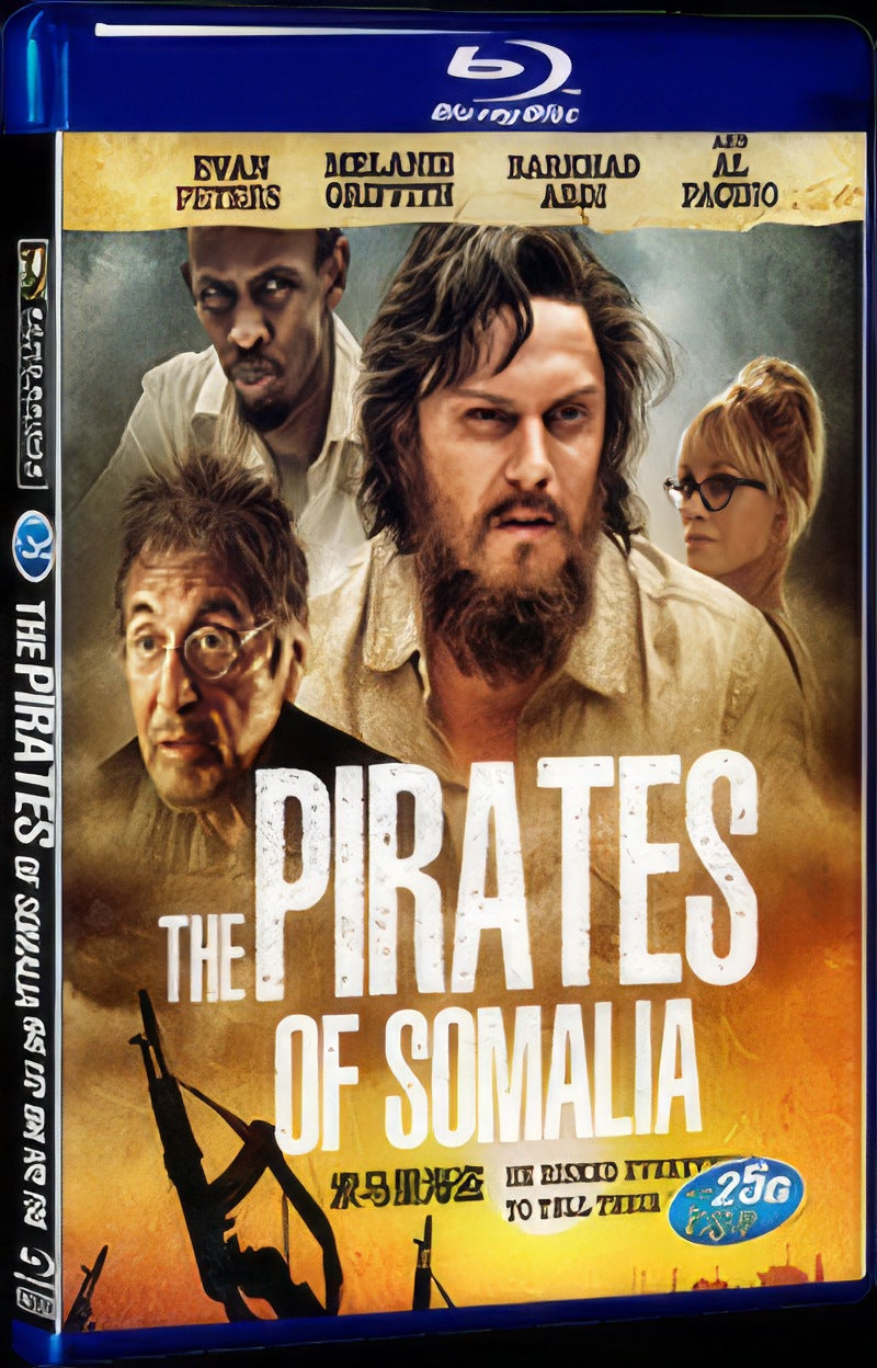 The Pirates of Somalia (2017) Movie 1-Disc Box Set for Gift Collection Blu-ray