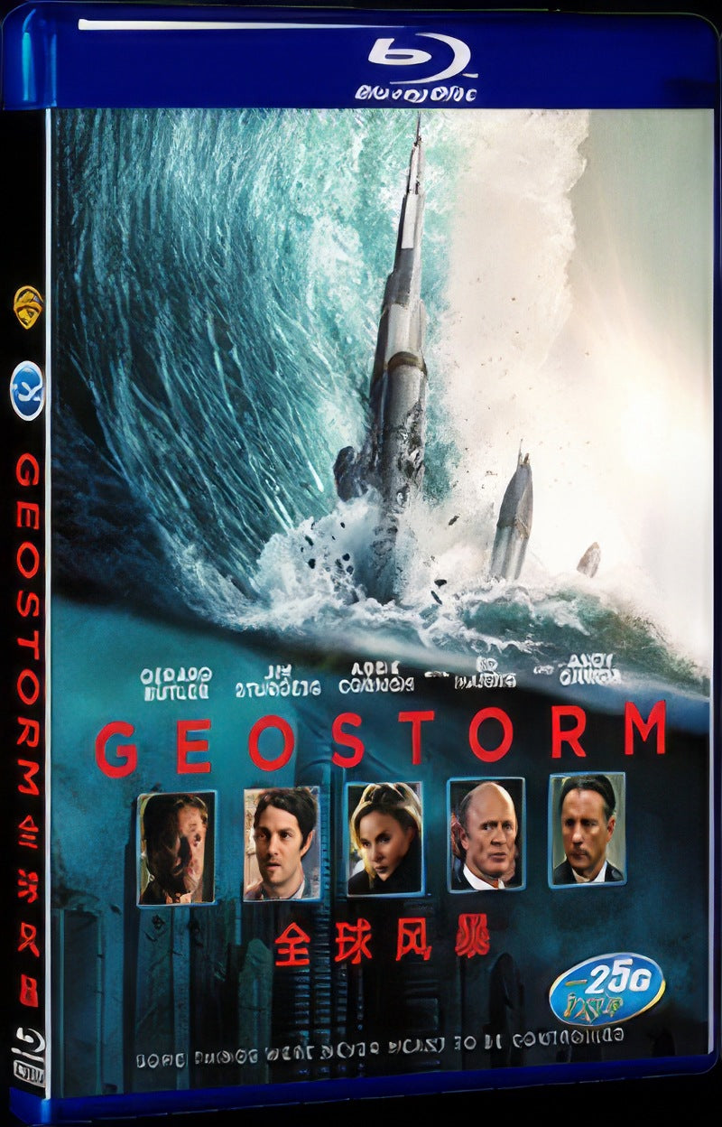Geostorm (2017) Movie 1-Disc Box Set for Gift Collection Blu-ray