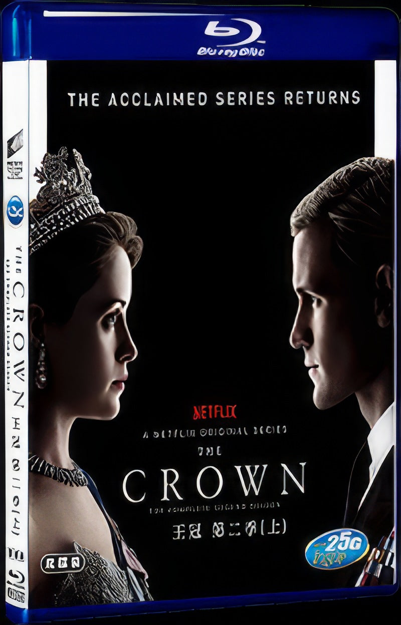 The Crown Season 2 (2017) Movie 4-Disc Box Set for Gift Collection Blu-ray
