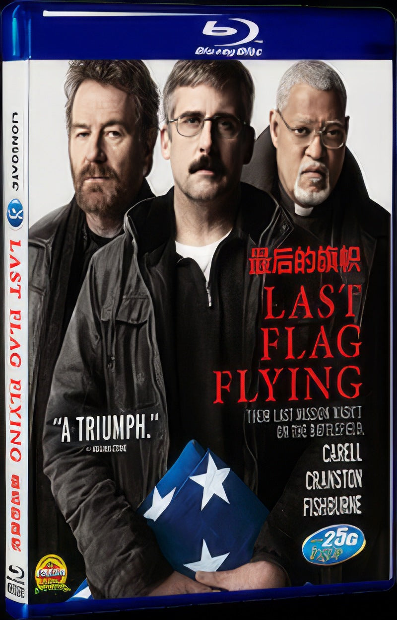 Last Flag Flying (2017) Movie 1-Disc Box Set for Gift Collection Blu-ray