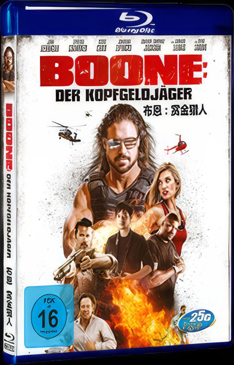 Boone: The Bounty Hunter (2017) Movie 1-Disc Box Set for Gift Collection Blu-ray
