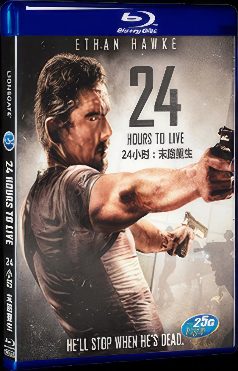 24 Hours To Live (2017) Movie 1-Disc Box Set for Gift Collection Blu-ray