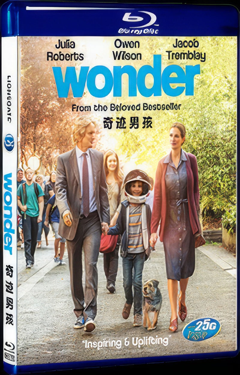 Wonder (2017) Movie 1-Disc Box Set for Gift Collection Blu-ray