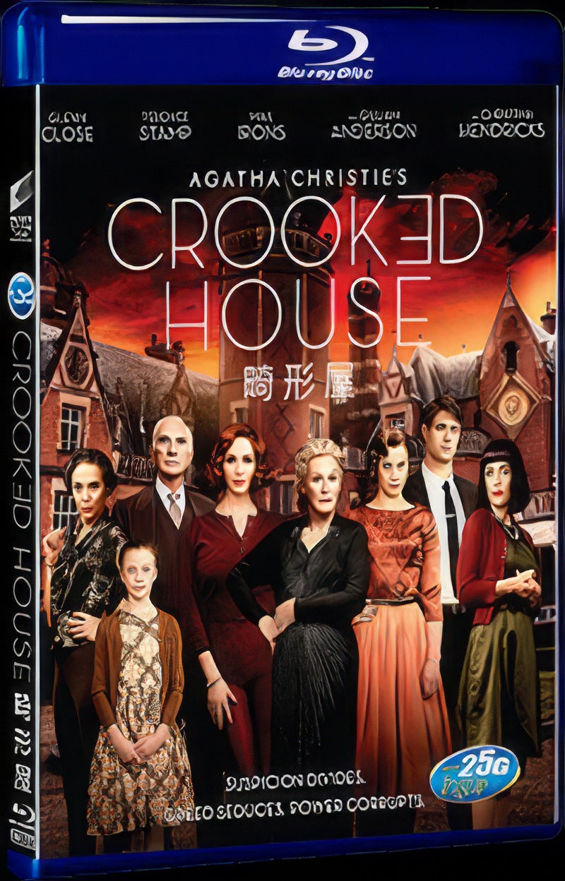 Crooked House (2017) Movie 1-Disc Box Set for Gift Collection Blu-ray