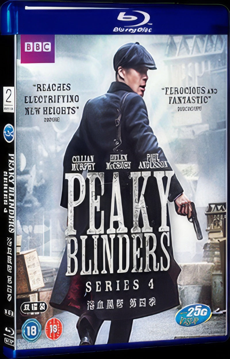 Peaky Blinders Season 4 (2017) Movie 2-Disc Box Set for Gift Collection Blu-ray
