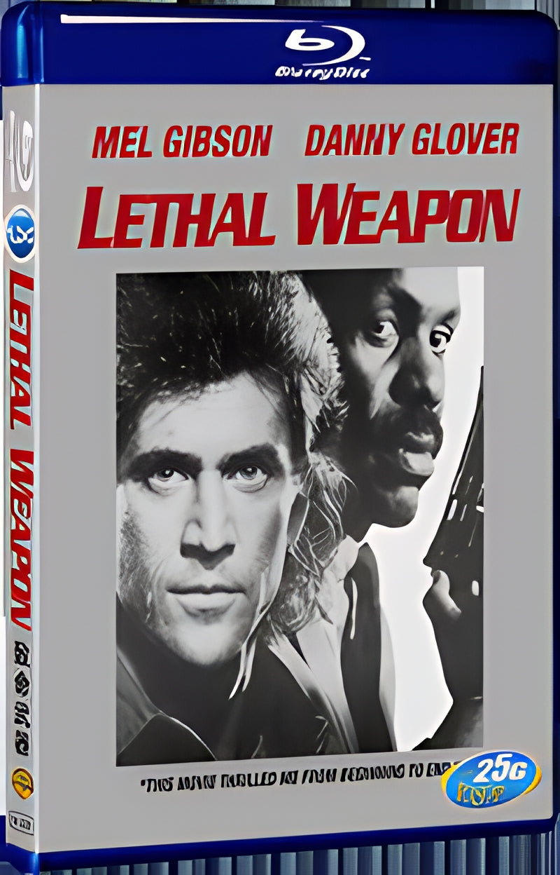 1987 Also known as Lethal Weapon 1 1080P for Gift 1-Disc All RegionPlay Seal Box Blu-ray