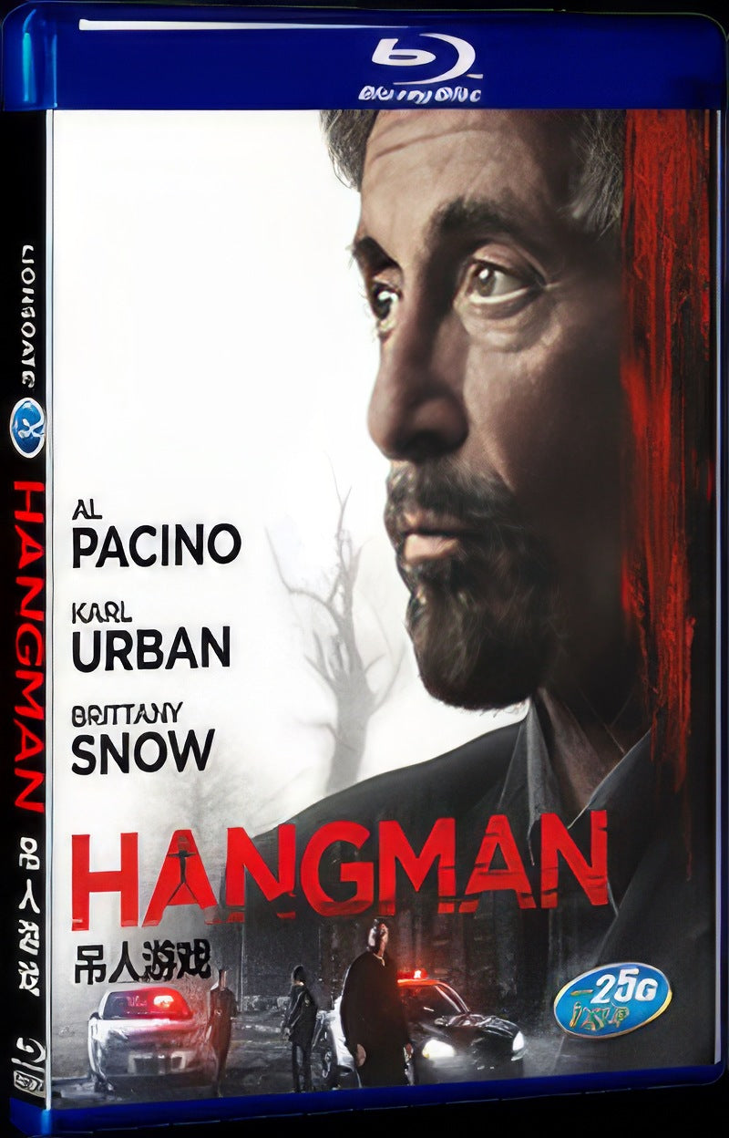 Hangman (2017) Movie 1-Disc Box Set for Gift Collection Blu-ray