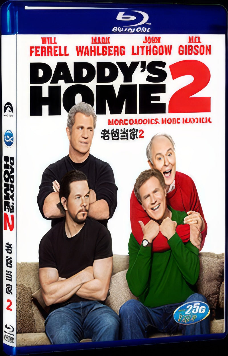 Daddys Home 2 (2017) Movie 1-Disc Box Set for Gift Collection Blu-ray