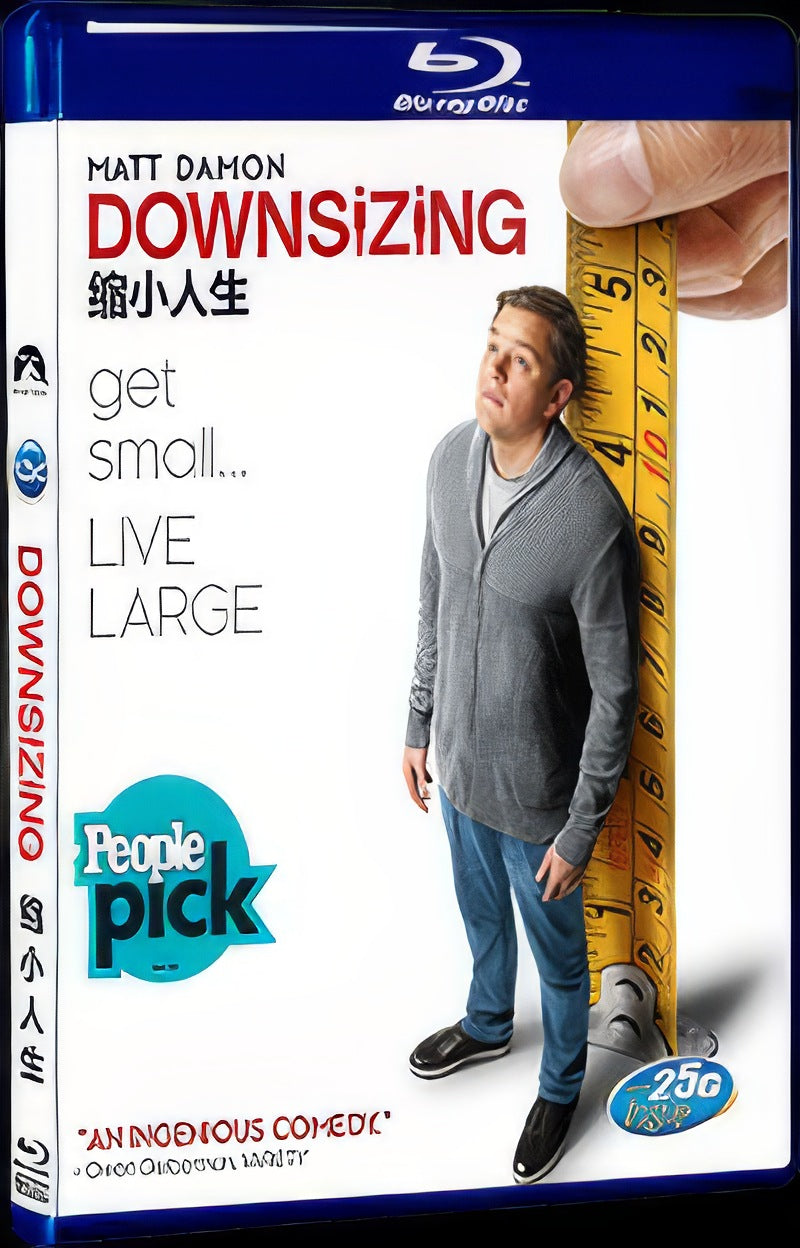 Downsizing (2017) Movie 1-Disc Box Set for Gift Collection Blu-ray