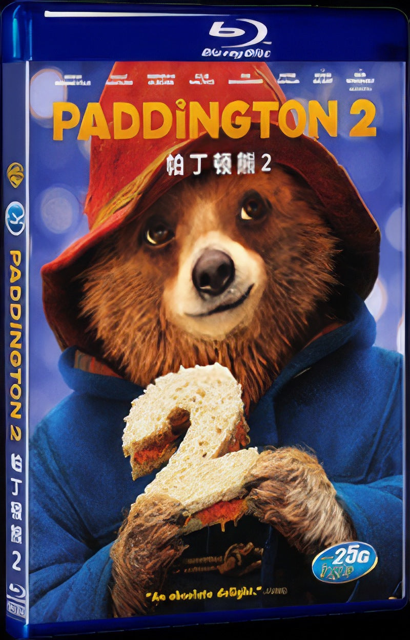 Paddington 2 (2017) Movie 1-Disc Box Set for Gift Collection Blu-ray