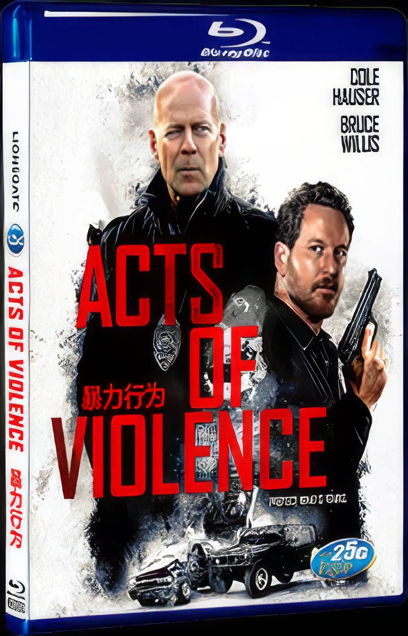 Acts of Violence (2018) Movie 1-Disc Box Set for Gift Collection Blu-ray