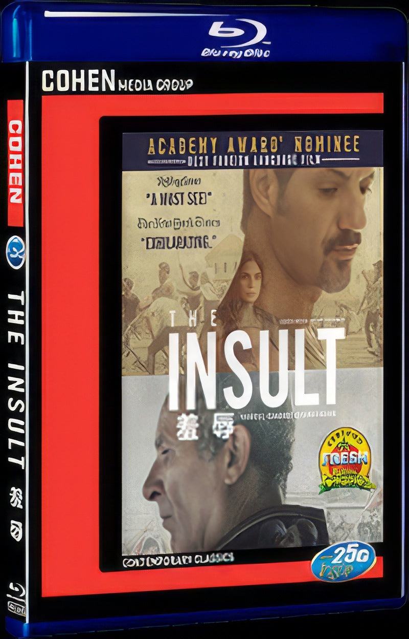The Insult (2017) Movie 1-Disc Box Set for Gift Collection Blu-ray