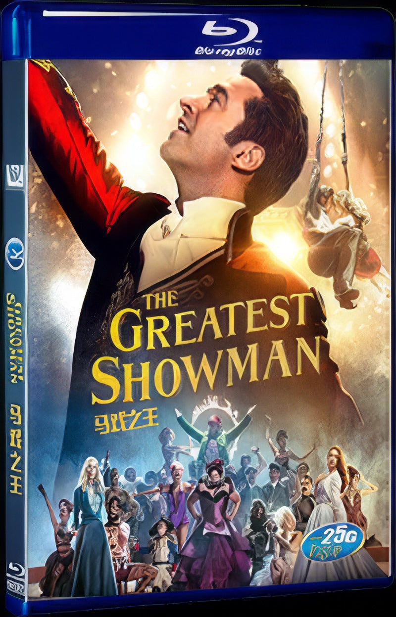 The Greatest Showman (2017) Movie 1-Disc Box Set for Gift Collection Blu-ray