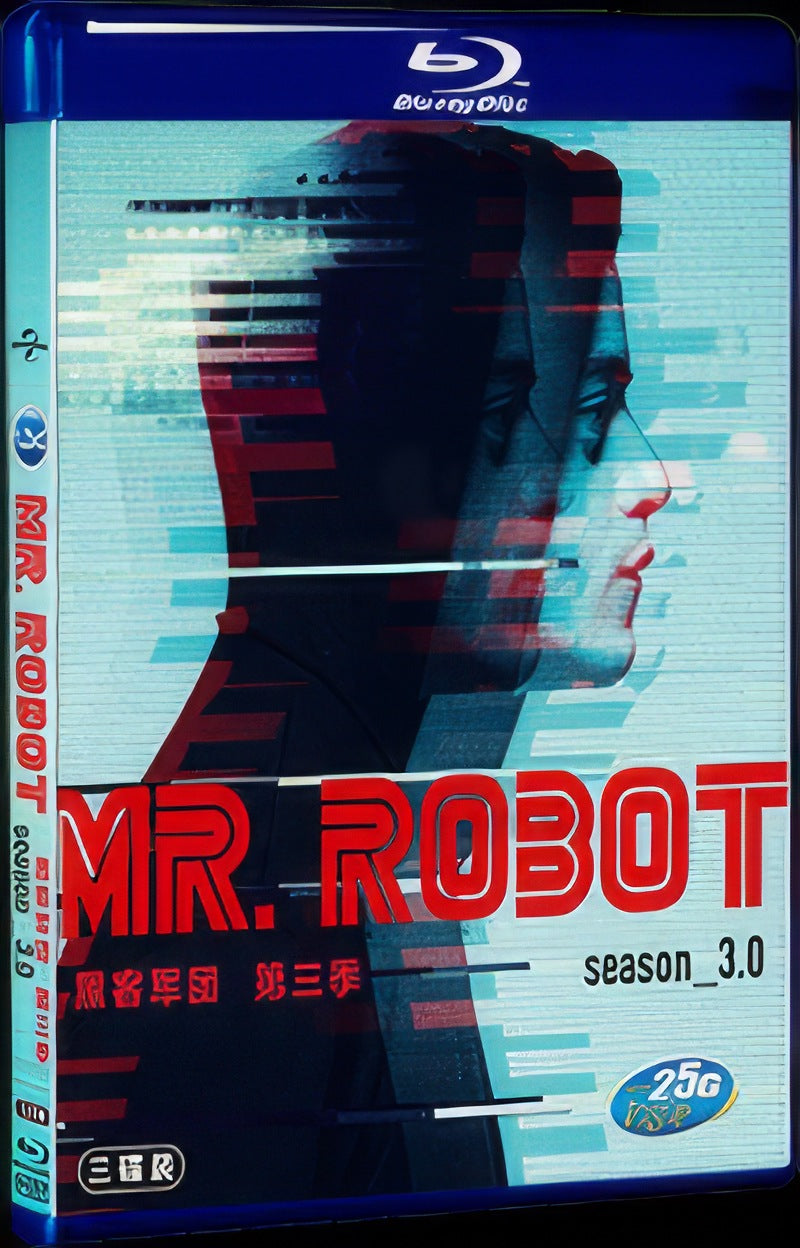 Mr. Robot Season 3 (2016) Movie 3-Disc Box Set for Gift Collection Blu-ray