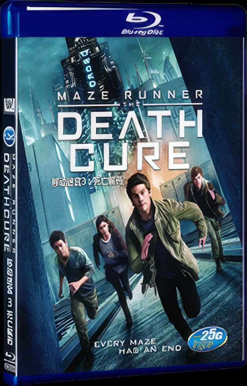 Maze Runner: The Death Cure (2018) Movie 1-Disc Box Set for Gift Collection Blu-ray