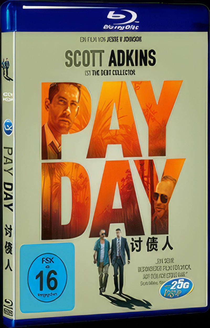 The Debt Collector (2018) Movie 1-Disc Box Set for Gift Collection Blu-ray