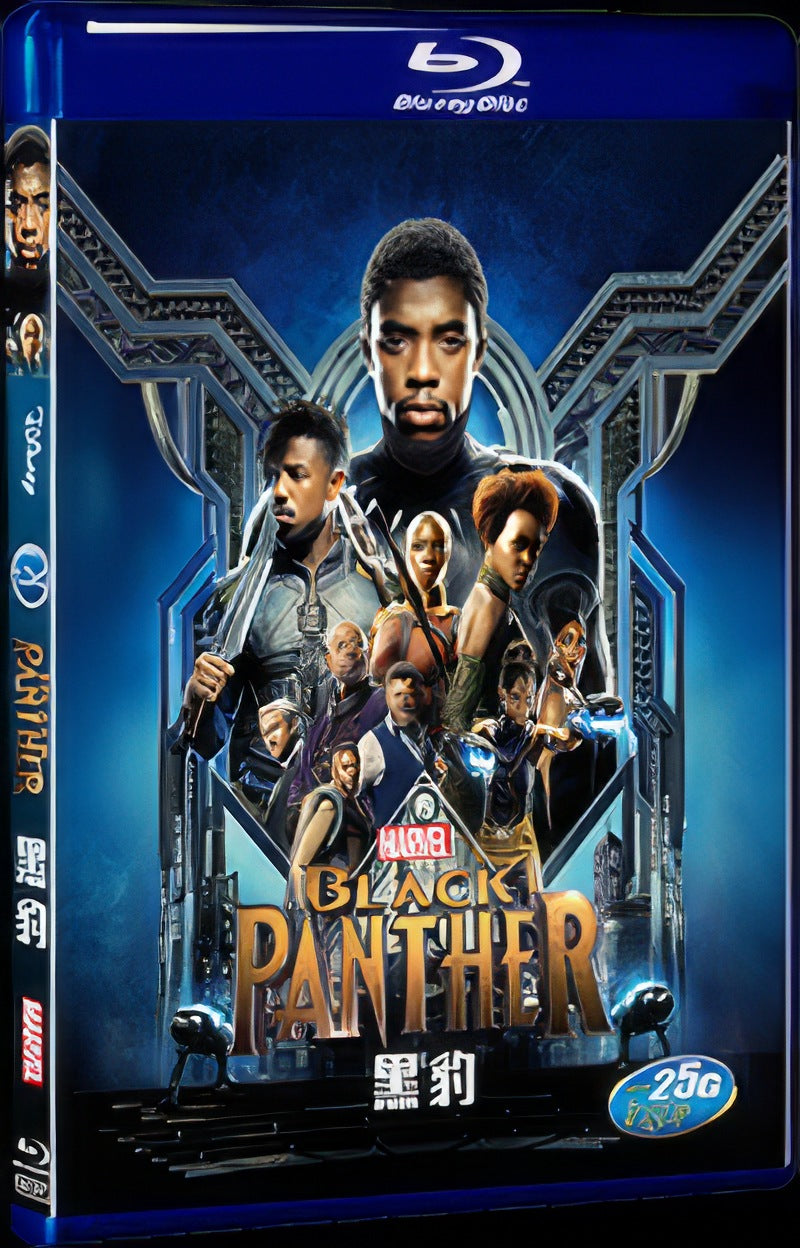 Black Panther (2018) Movie 1-Disc Box Set for Gift Collection Blu-ray