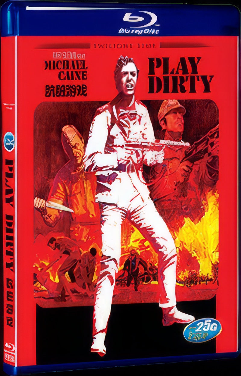 Play Dirty (1969) Movie 1-Disc Box Set for Gift Collection Blu-ray