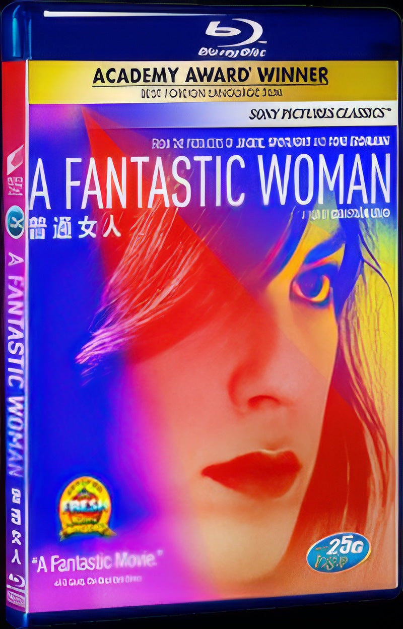 A Fantastic Woman (2017) Movie 1-Disc Box Set for Gift Collection Blu-ray