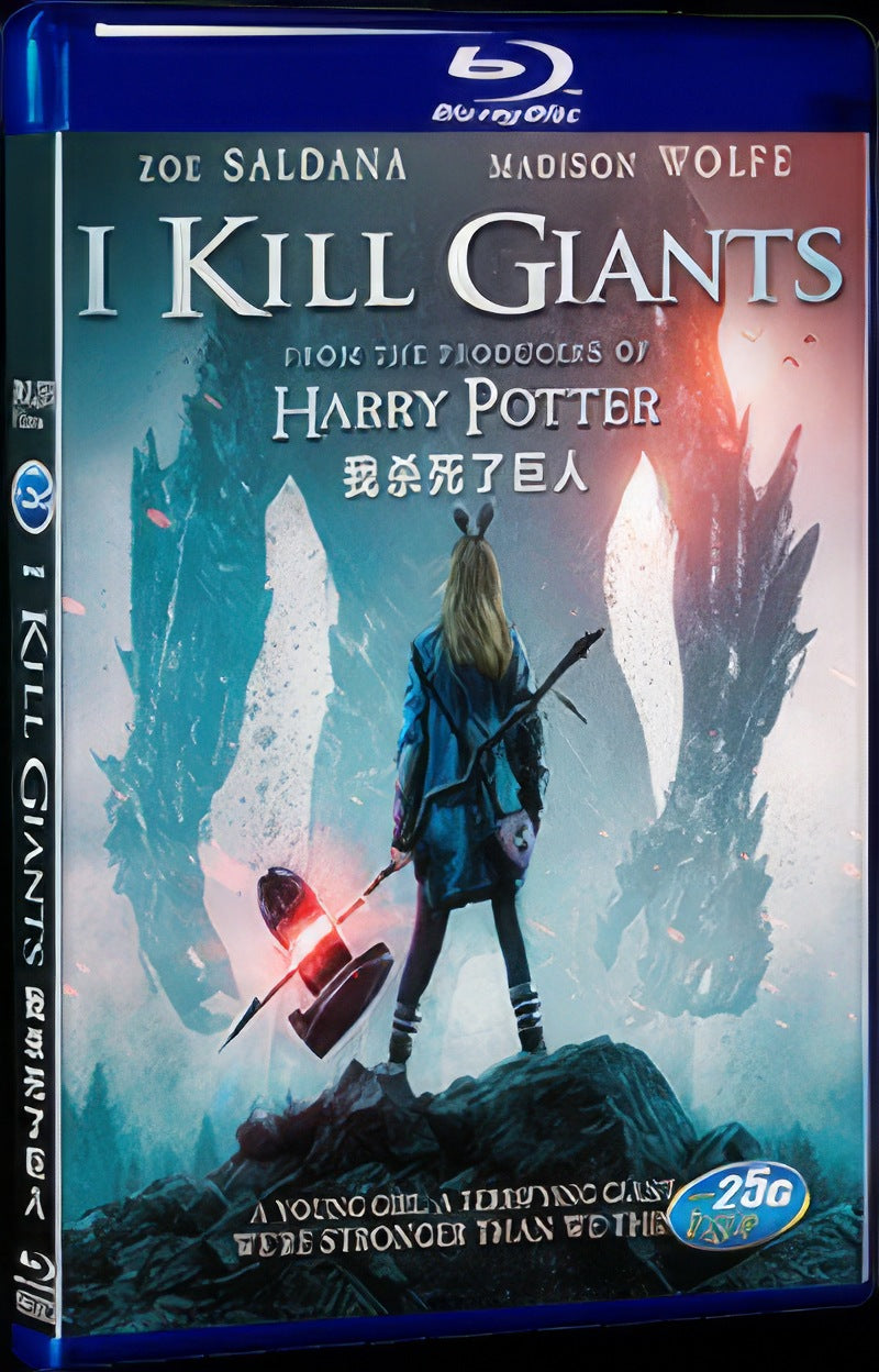 I Kill Giants (2017) Movie 1-Disc Box Set for Gift Collection Blu-ray