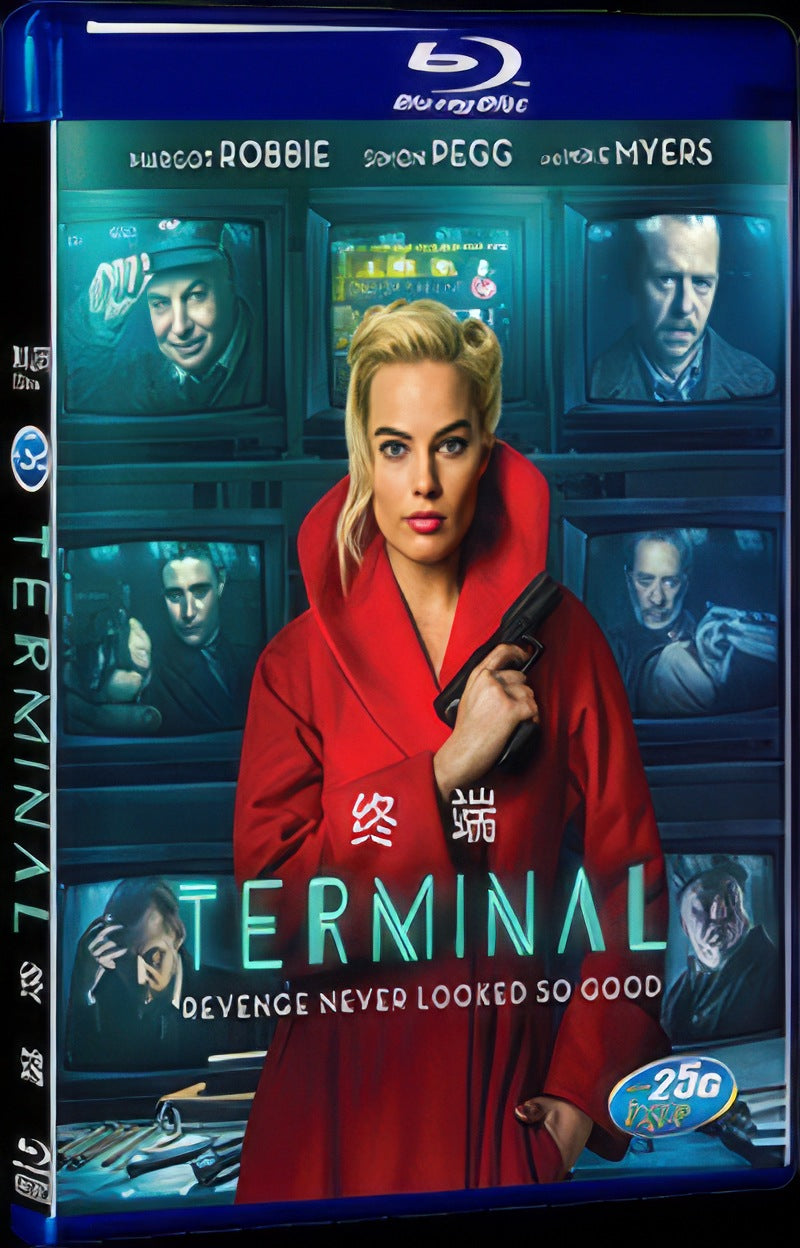 Terminal (2018) Movie 1-Disc Box Set for Gift Collection Blu-ray