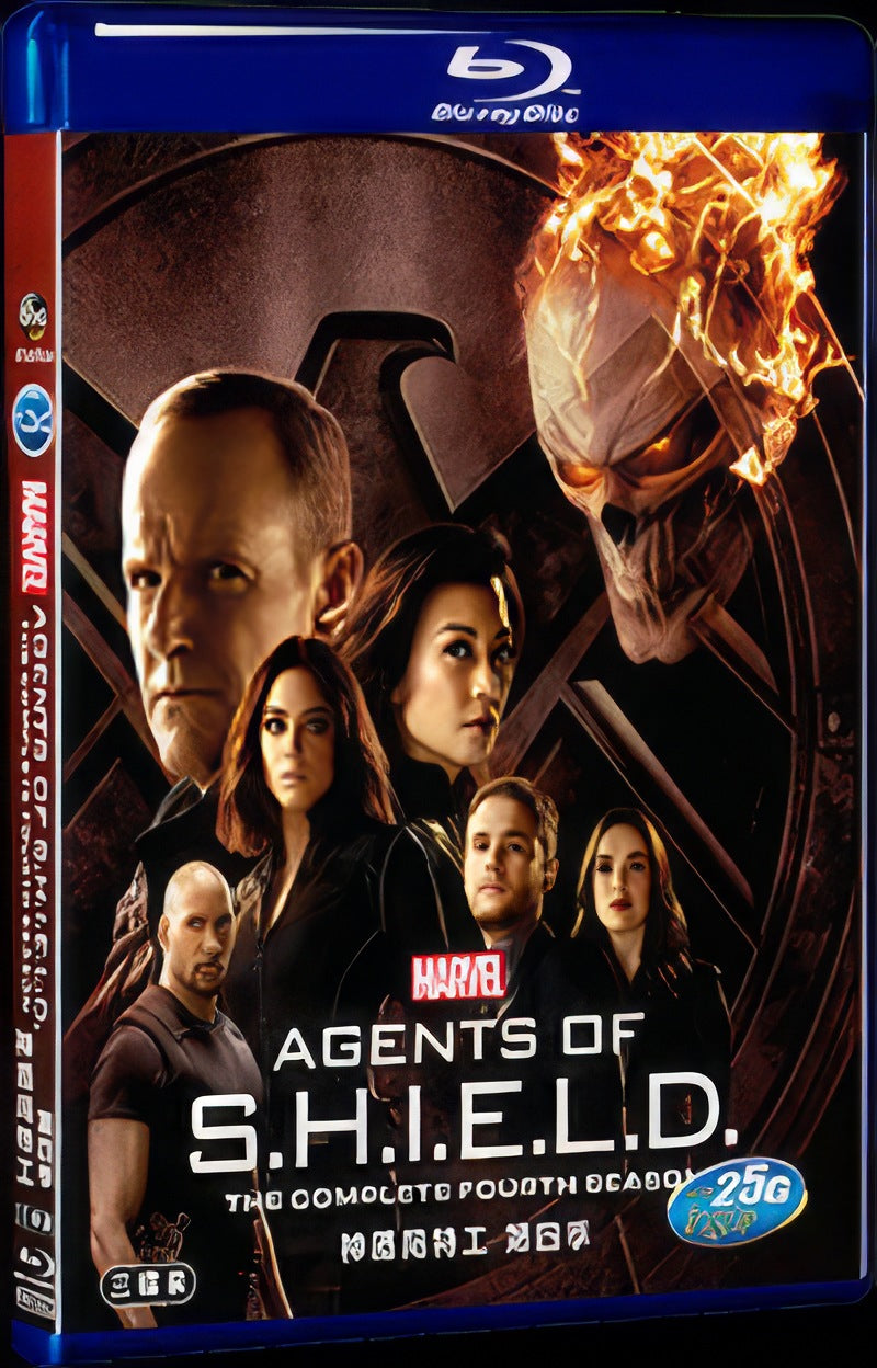 Agents of S.H.I.E.L.D. Season 4 (2016) Movie 3-Disc Box Set for Gift Collection Blu-ray