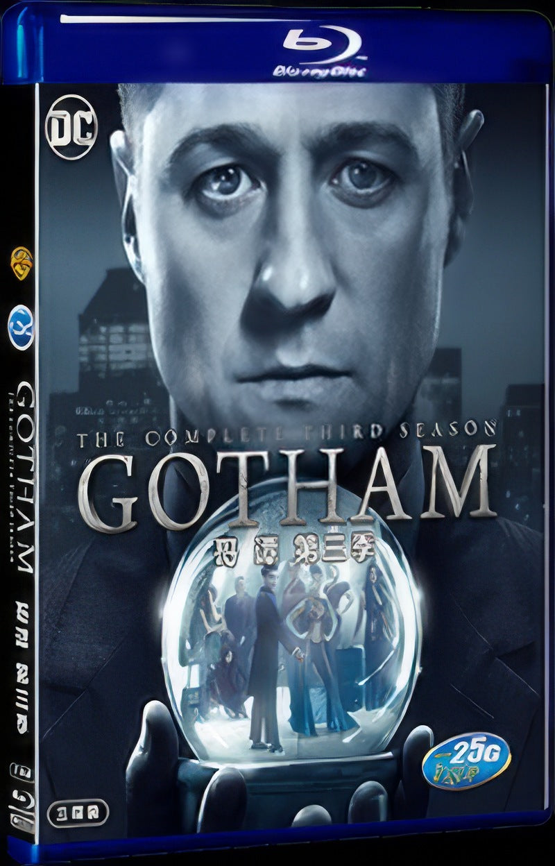 Gotham Season 3 (2016) Movie 3-Disc Box Set for Gift Collection Blu-ray