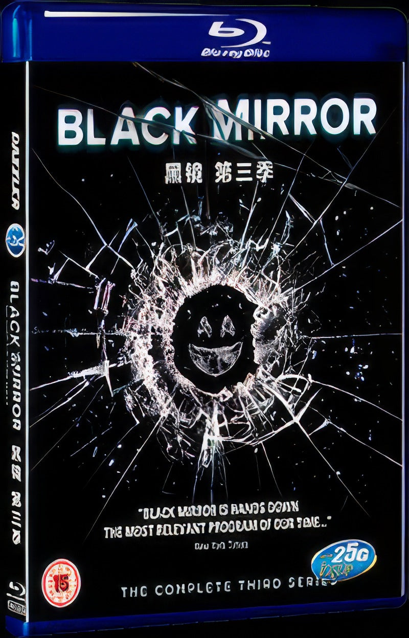 Black Mirror Season 3 (2016) Movie 1-Disc Box Set for Gift Collection Blu-ray