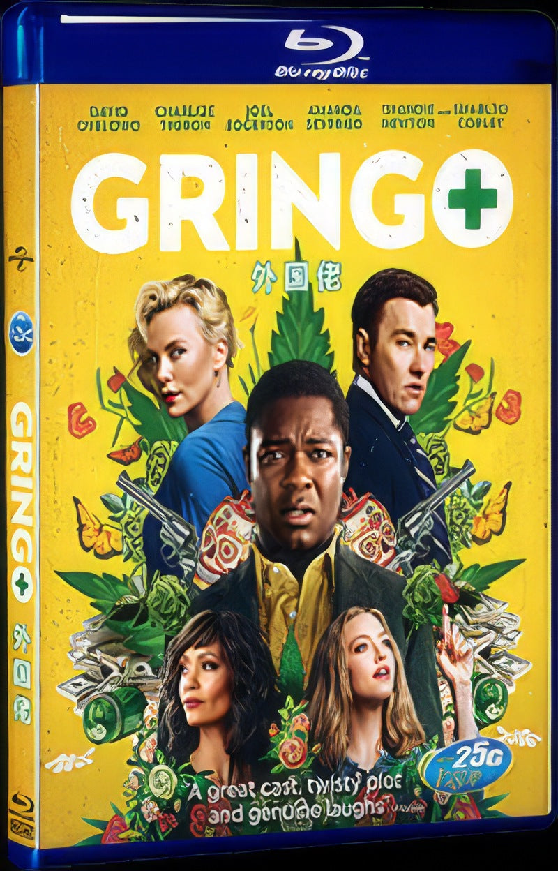 Gringo (2018) Movie 1-Disc Box Set for Gift Collection Blu-ray