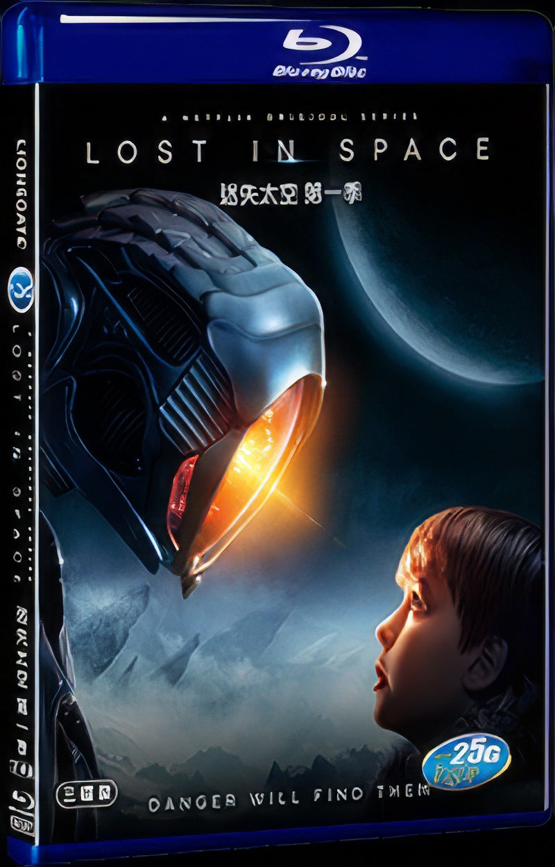 Lost in Space (2018) Movie 3-Disc Box Set for Gift Collection Blu-ray