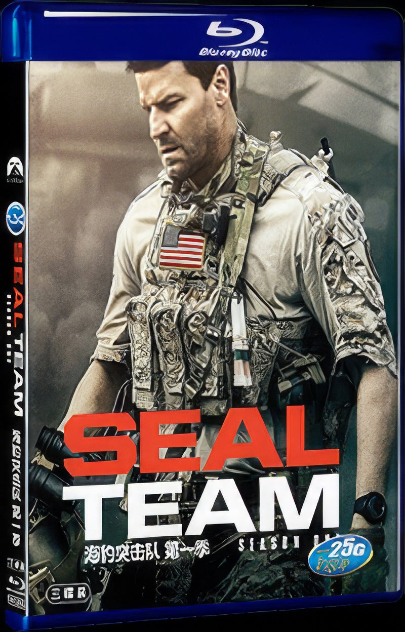 SEAL Team Season 1 (2017) Movie 3-Disc Box Set for Gift Collection Blu-ray