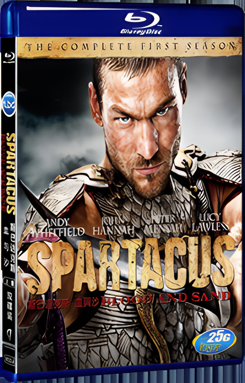 2010 Spartacus: Blood and Sand (series) 1080P for Gift 4-Disc All RegionPlay Seal Box Blu-ray