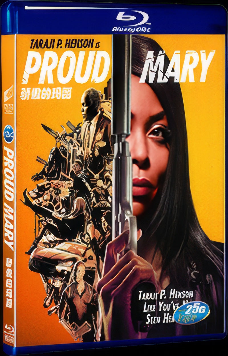 Proud Mary (2018) Movie 1-Disc Box Set for Gift Collection Blu-ray