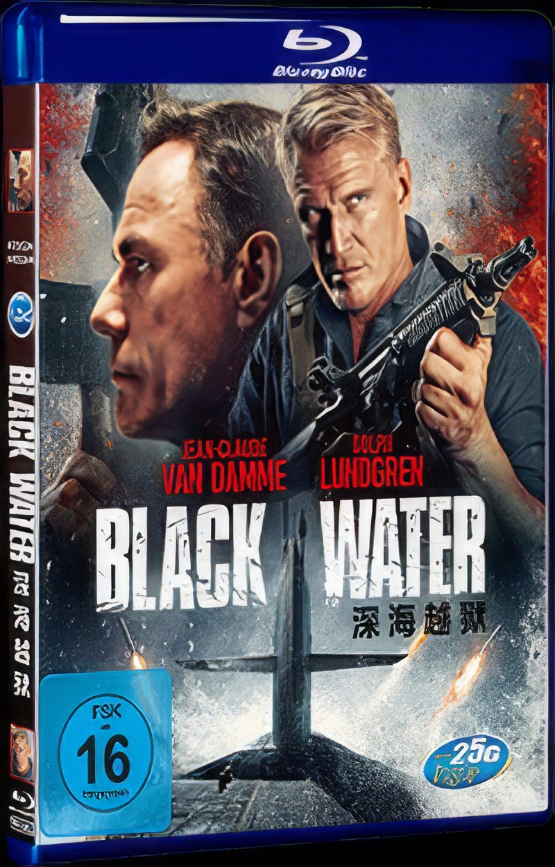 Black Water (2018) Movie 1-Disc Box Set for Gift Collection Blu-ray