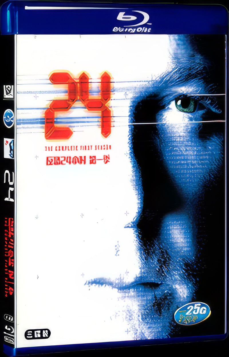 24 Hours Season 1 (2001) Movie 3-Disc Box Set for Gift Collection Blu-ray