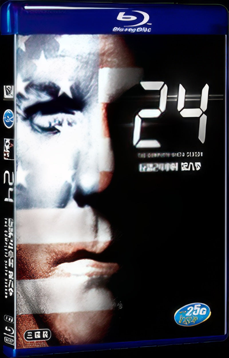 24 Season Season 6 (2007) Movie 3-Disc Box Set for Gift Collection Blu-ray