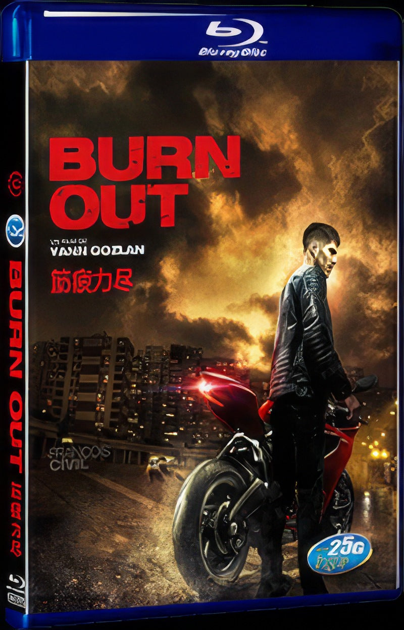 burn out (2018) Movie 1-Disc Box Set for Gift Collection Blu-ray