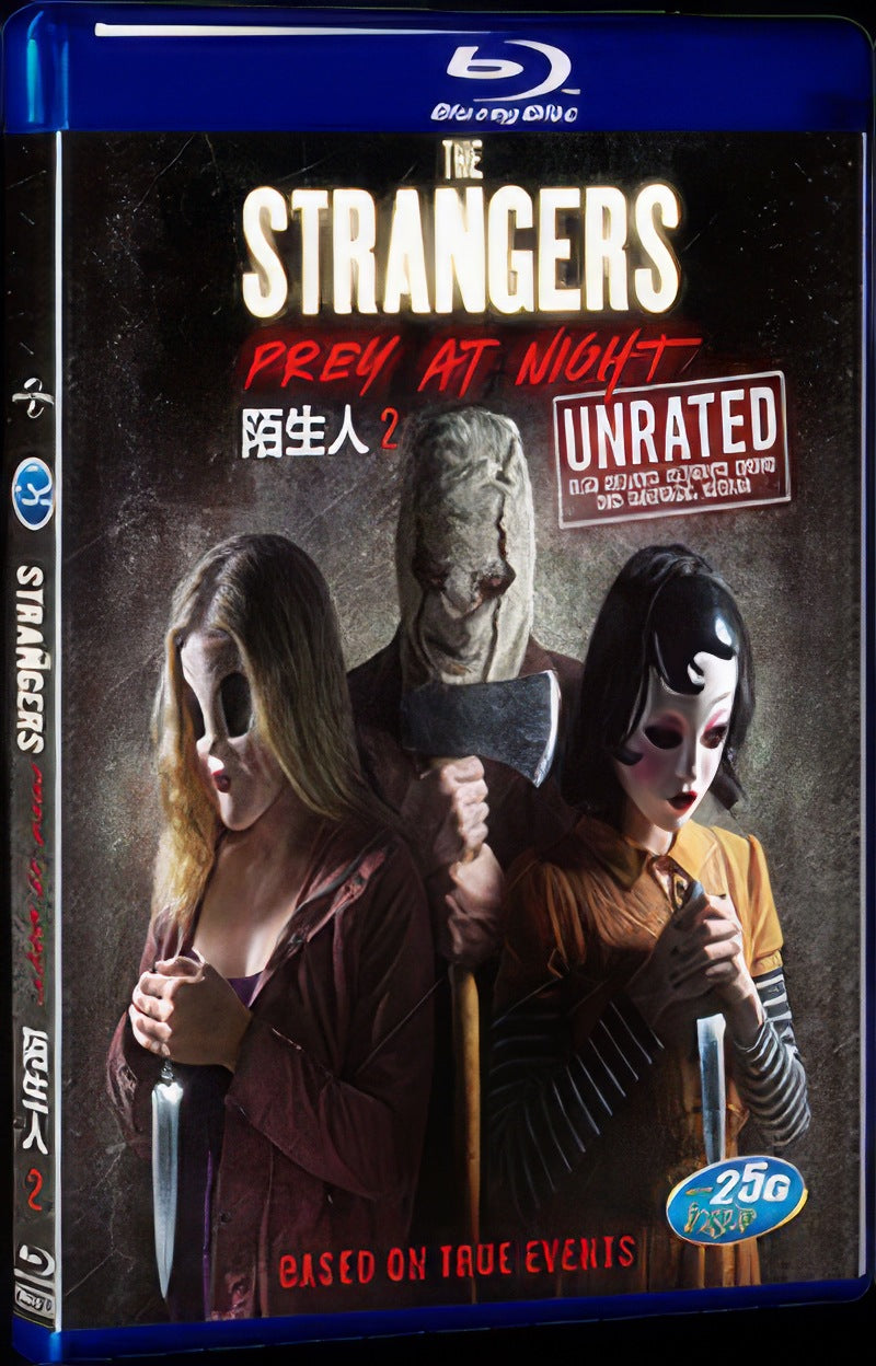 Strangers: Prey at Night (2018) Movie 1-Disc Box Set for Gift Collection Blu-ray