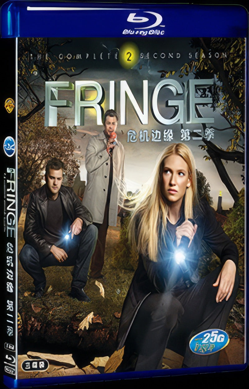 Fringe Season 2 (2009) Movie 3-Disc Box Set for Gift Collection Blu-ray