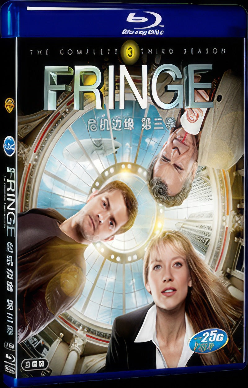 Fringe Season 3 (2010) Movie 3-Disc Box Set for Gift Collection Blu-ray