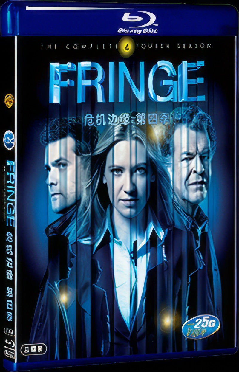 Fringe Season 4 (2011) Movie 3-Disc Box Set for Gift Collection Blu-ray