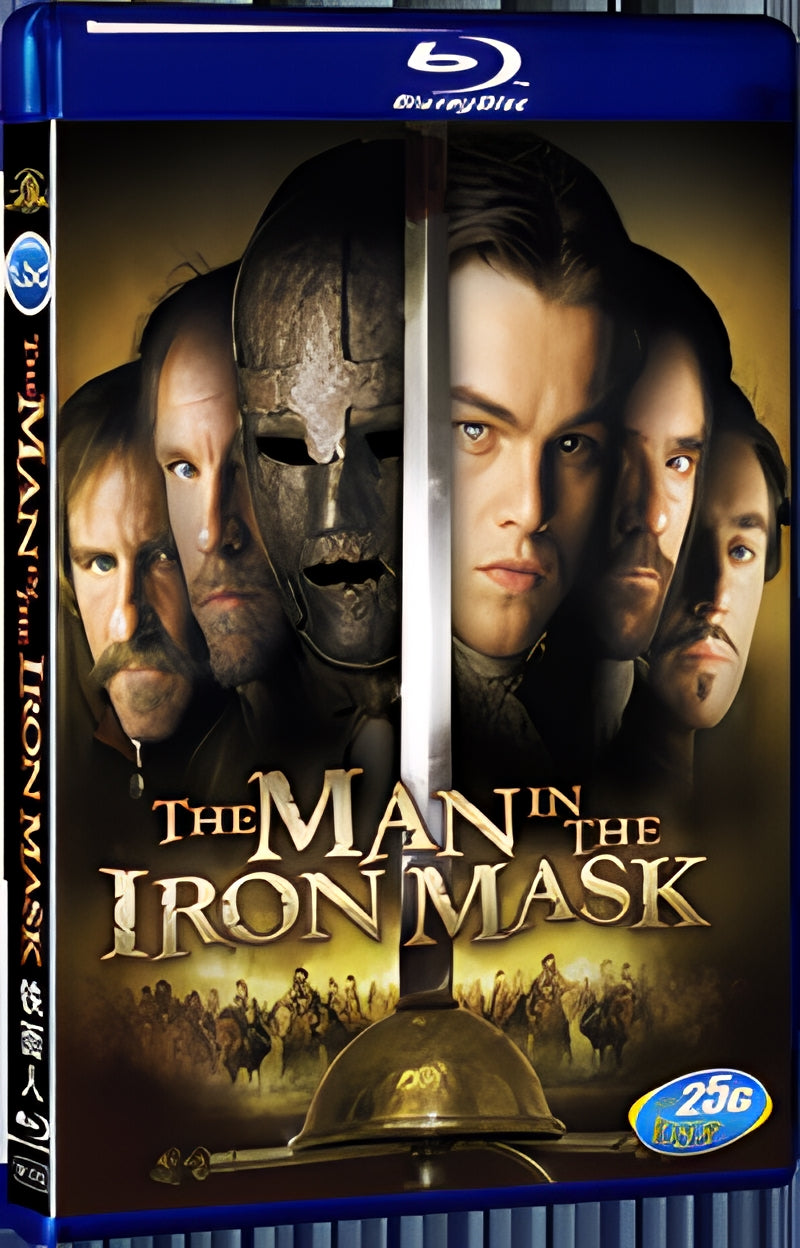 1998 The manin the ironmask 1080P for Gift 1-Disc All RegionPlay Seal Box Blu-ray