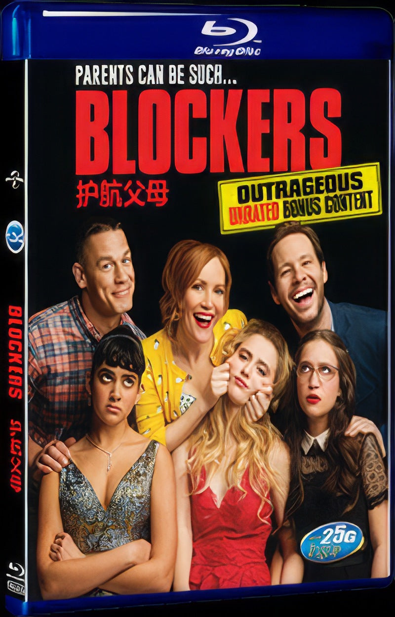 Blockers (2018) Movie 1-Disc Box Set for Gift Collection Blu-ray